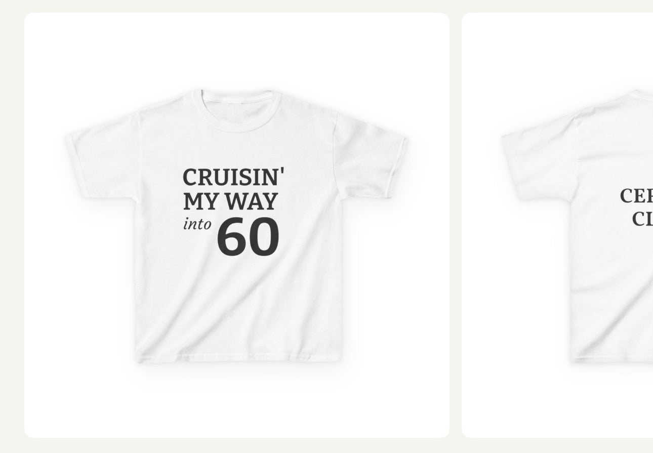 Adult heavy Cotten tee